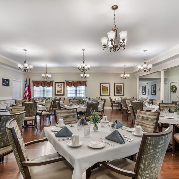 Brookdale Sevierville Assisted Living Community Dining Room